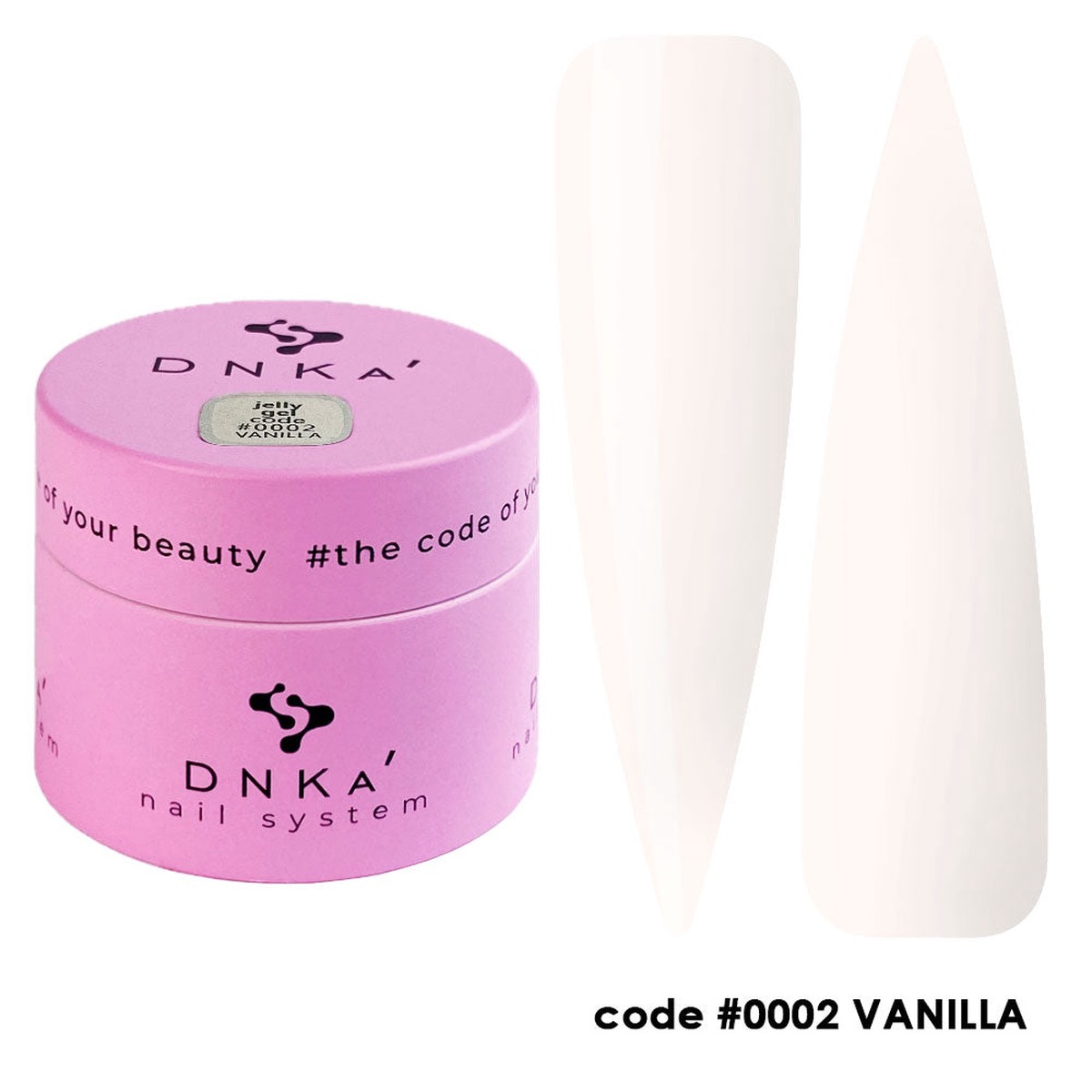 0002 Vanilla DNKa Jelly Gel