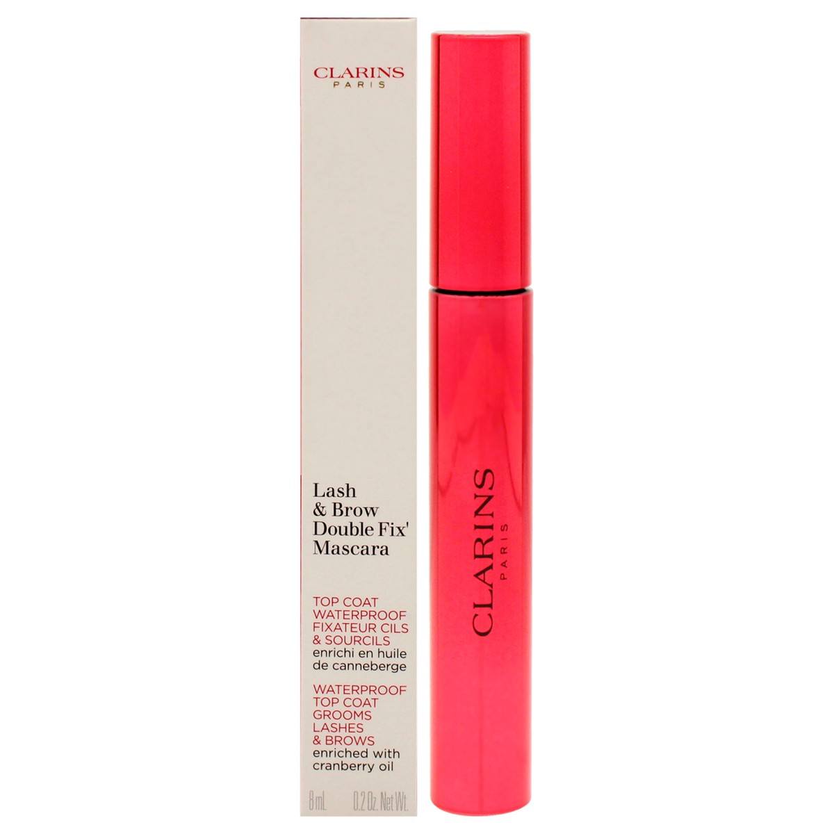 Clarins Lash and Brow Double Fix Waterproof Mascara - Clear by Clarins for Women - 02 oz Mascara