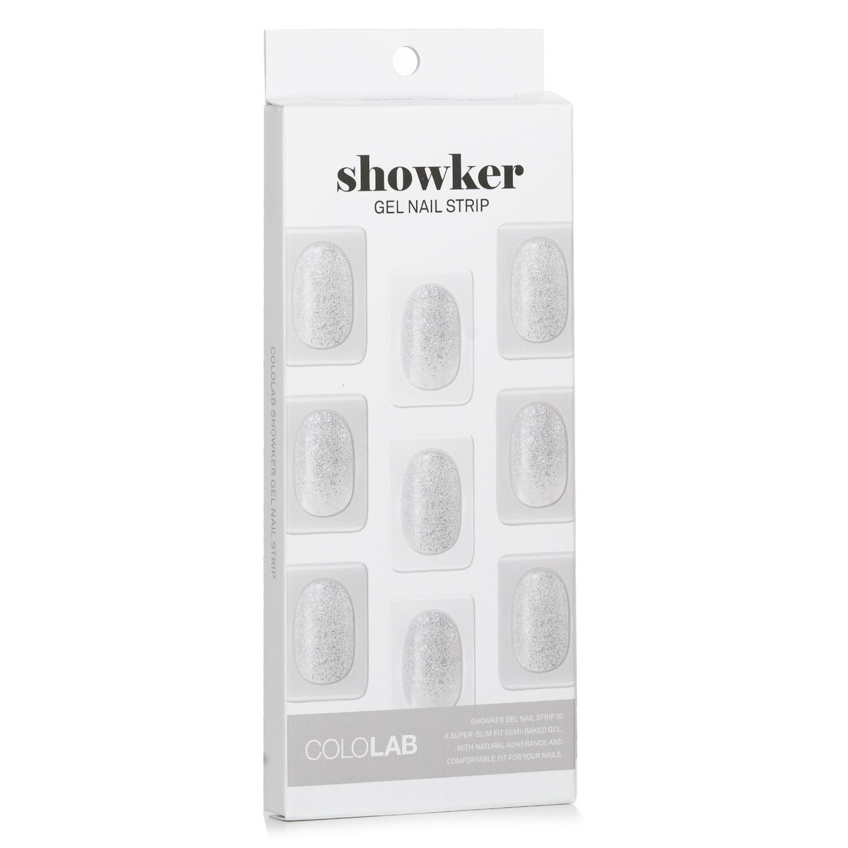 Cololab Showker Gel Nail Strip CNG803 Twinkle Moonlight 1pcs