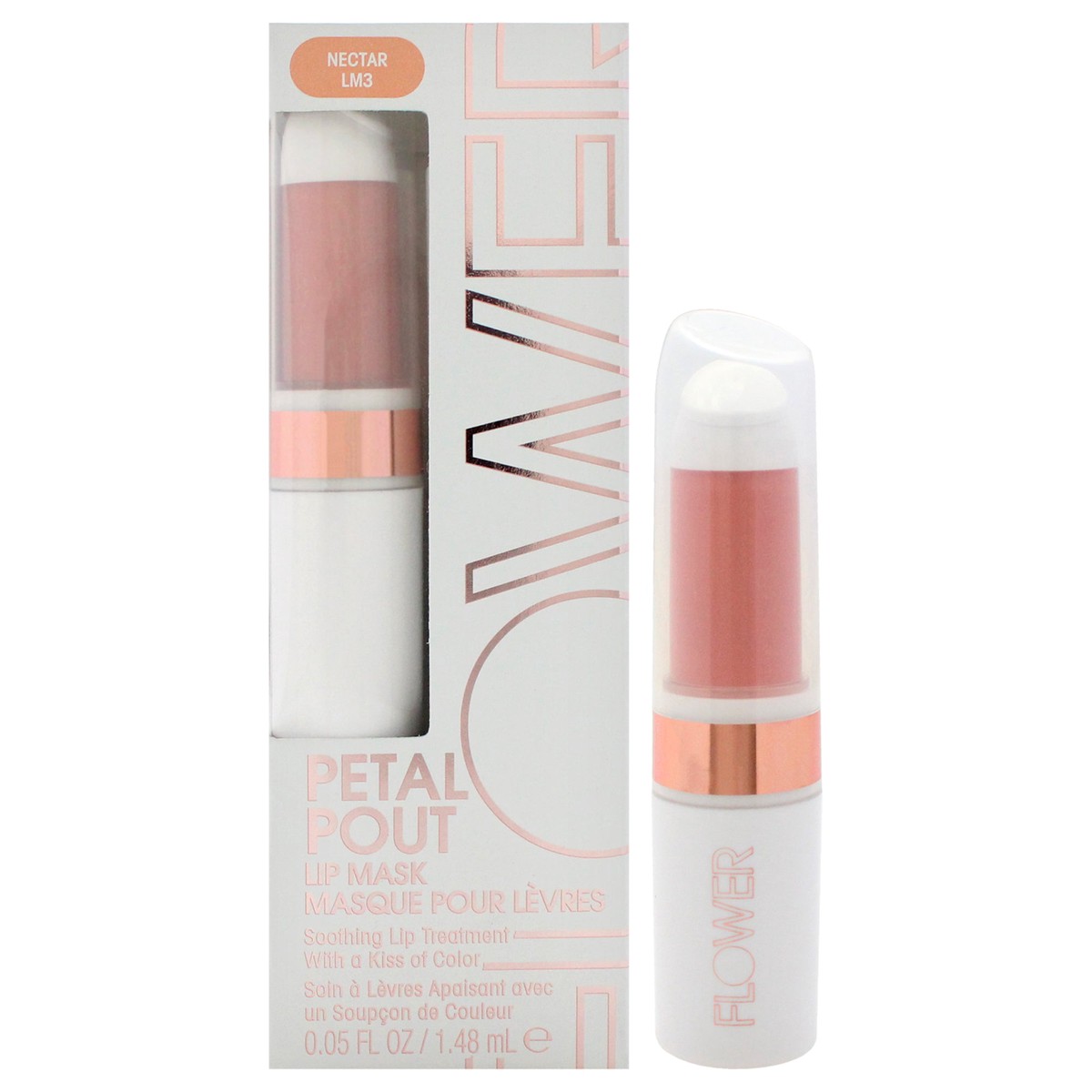 Flower Beauty Petal Pout Lip Mask - LM3 Nectar by Flower Beauty for Women - 005 oz Lip Mask