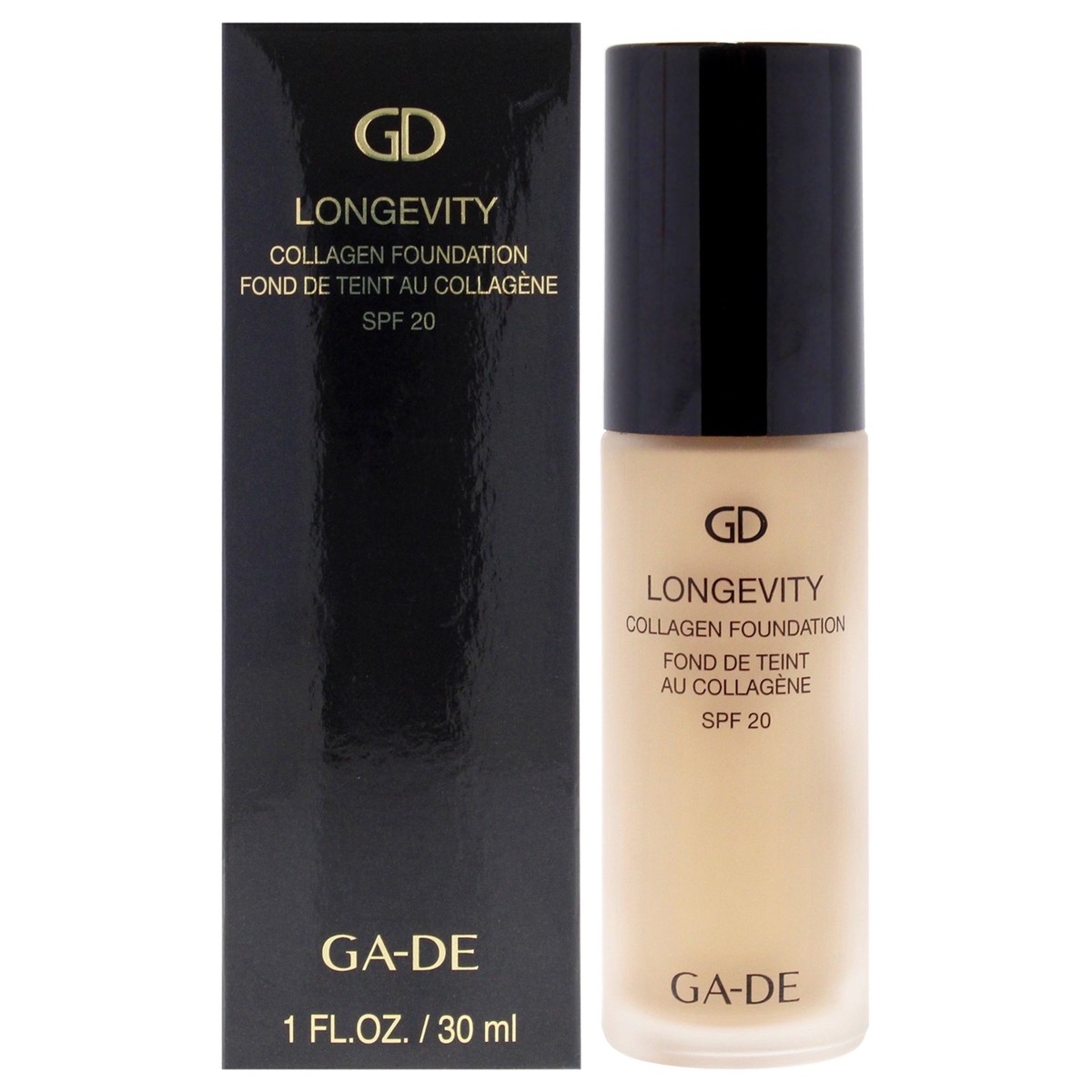 GA-DE Longevity Collagen Foundation SPF 20 – 503 Warm Beige by GA-DE for Women – 1 oz Foundation