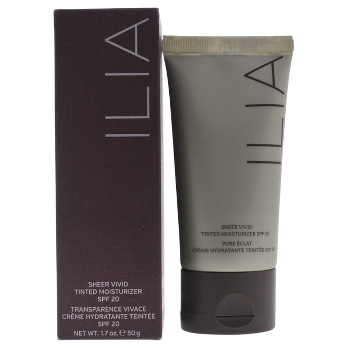 ILIA Beauty Sheer Vivid Tinted Moisturizer SPF 20 – Los Roques T1 by ILIA Beauty for Women – 17 oz Moisturizer