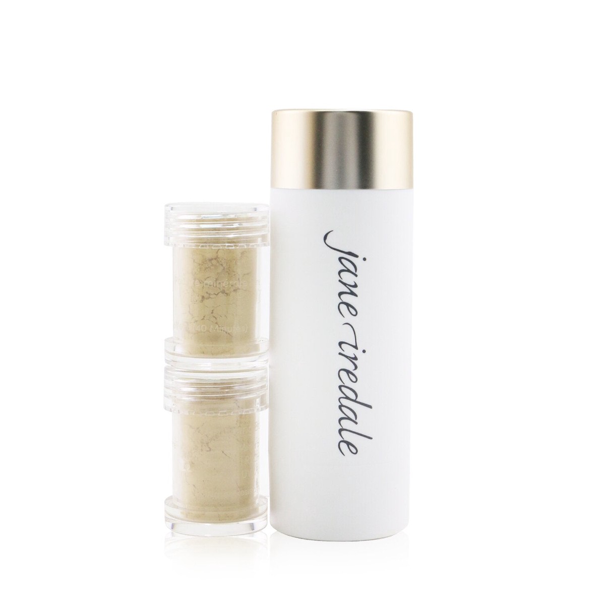 Jane Iredale Amazing Base Loose Mineral Powder SPF 20 Refillable Brush (1x Brush 2x Refills) – Satin 2x25g009oz