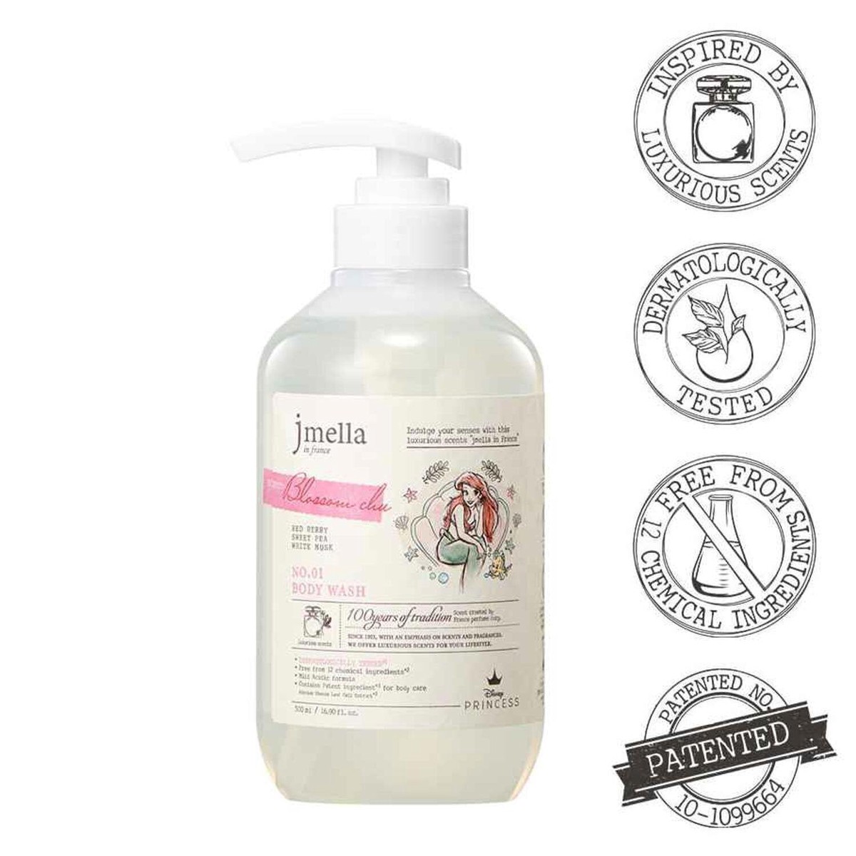 Jmella in France Disney Blossom Chu body wash 500ml 500ml