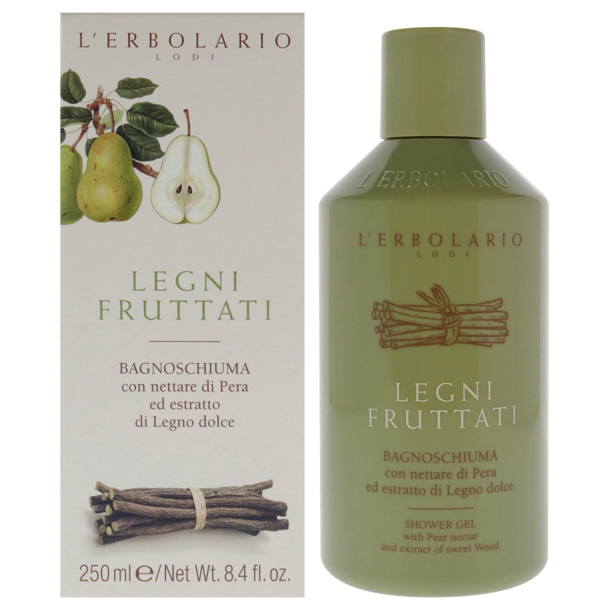 LErbolario Shower Gel – Fruity Woods by LErbolario for Unisex – 84 oz Shower Gel