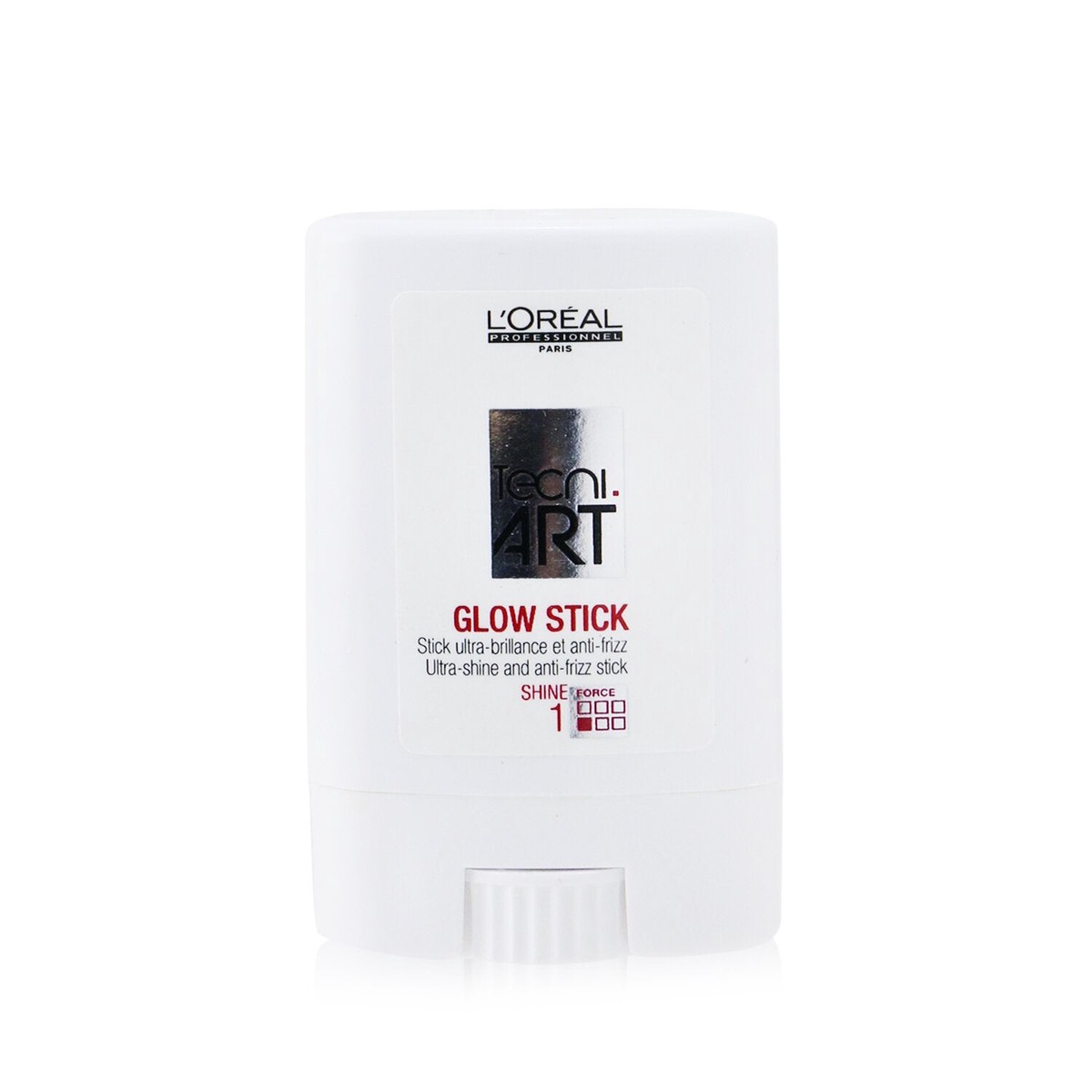 LOreal Professionnel TecniArt Glow Stick – Ultra-Shine and Anti-Frizz Stick – Shine Force 1 (Box Slightly Damaged) 10g035oz