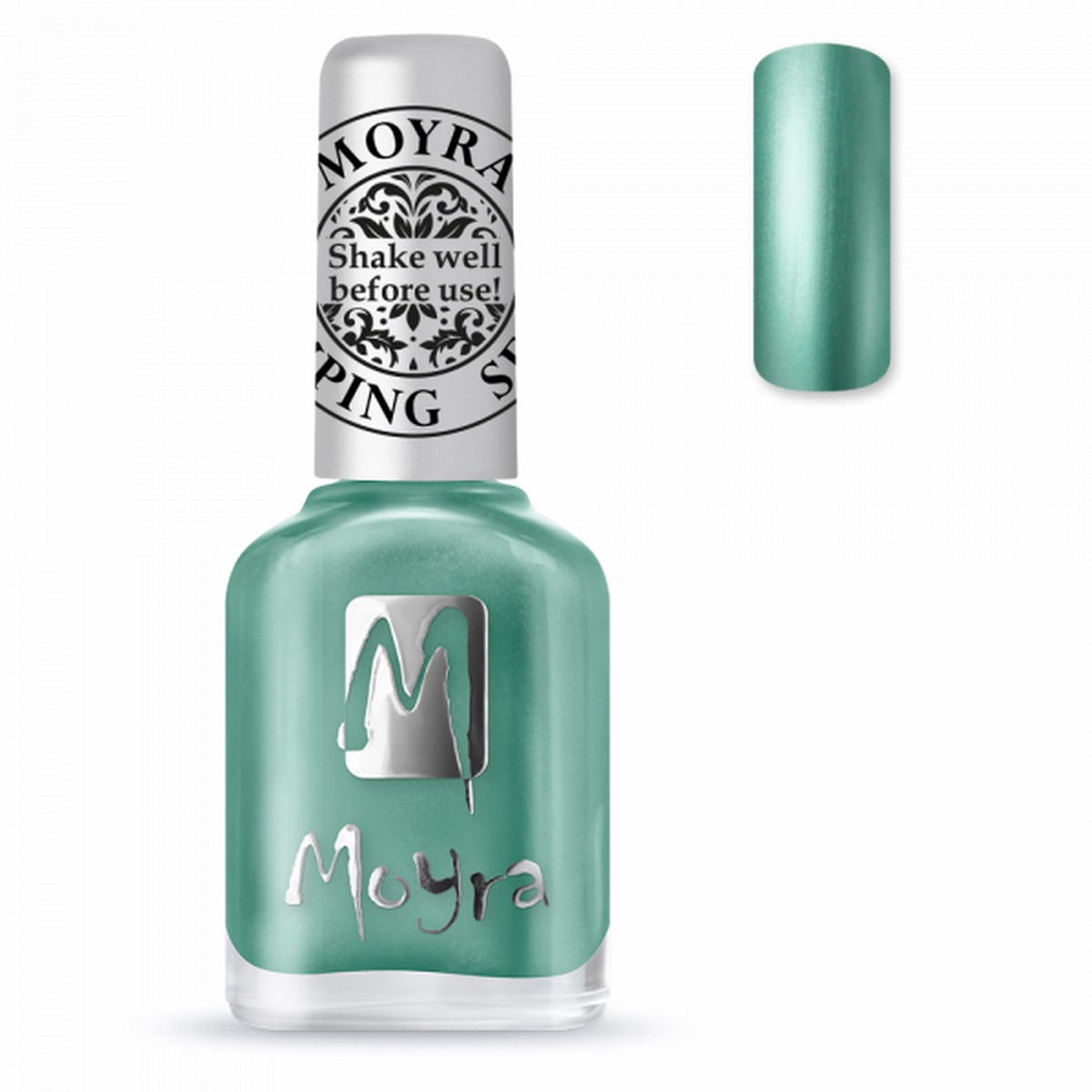 Moyra Stamping nail polish no SP27 Chrome Green