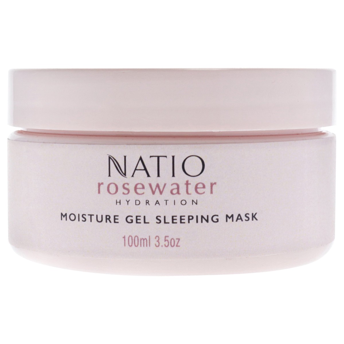 Natio Rosewater Hydration Moisture Gel Sleeping Mask by Natio for Women – 35 oz Gel