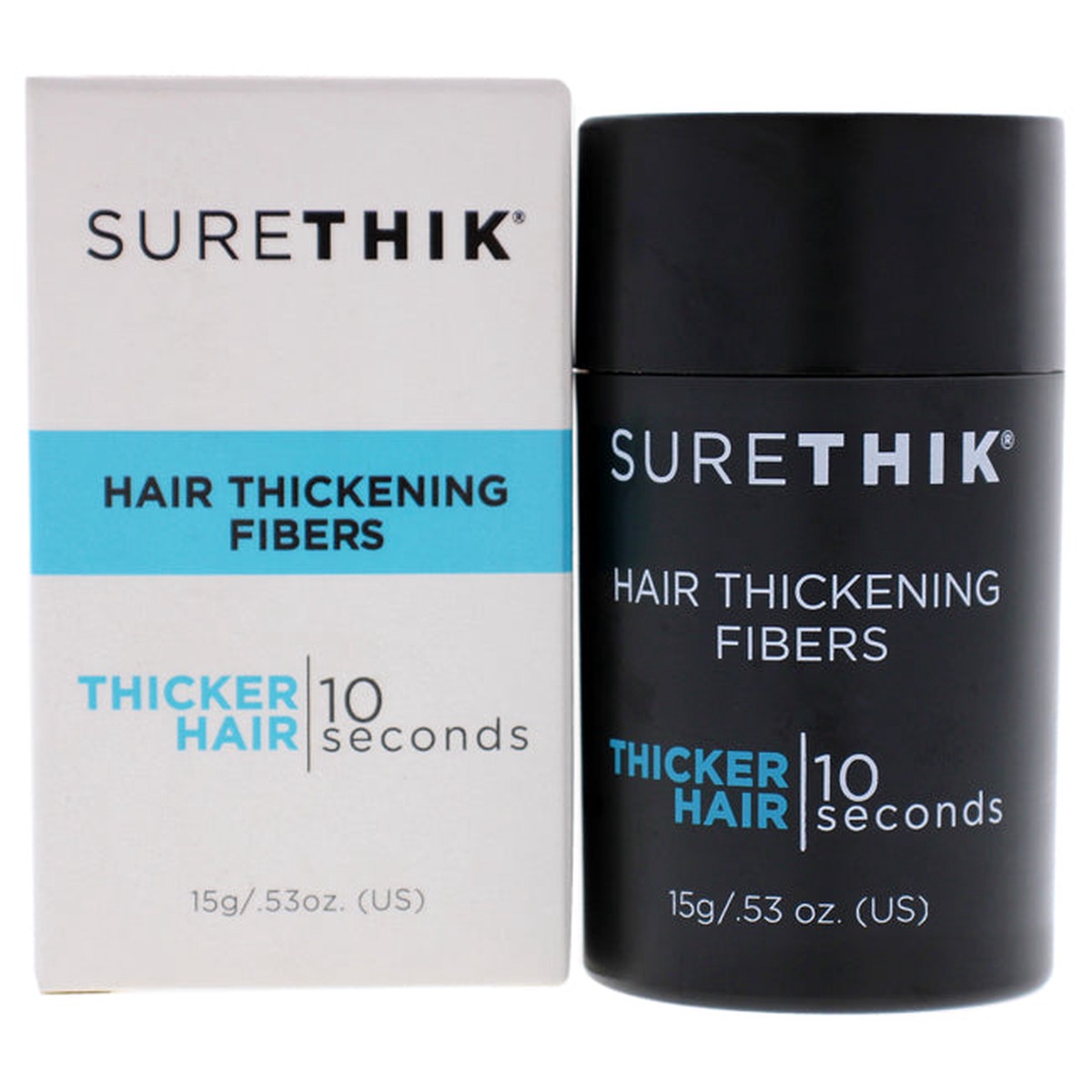 SureThik Hair Thickening Fibers - Light Brown by SureThik for Men - 053 oz Treatment