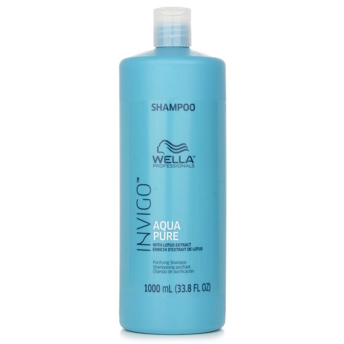 Wella Invigo Aqua Pure Purifying Shampoo 1000ml338oz