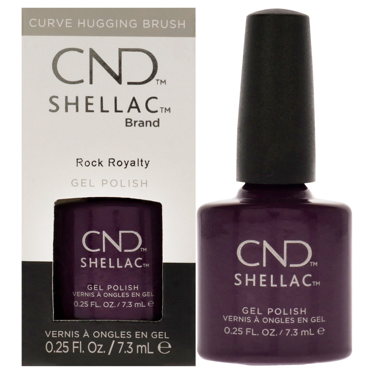 CND Shellac Nail Color – Rock Royalty by CND for Women – 025 oz Nail Polish