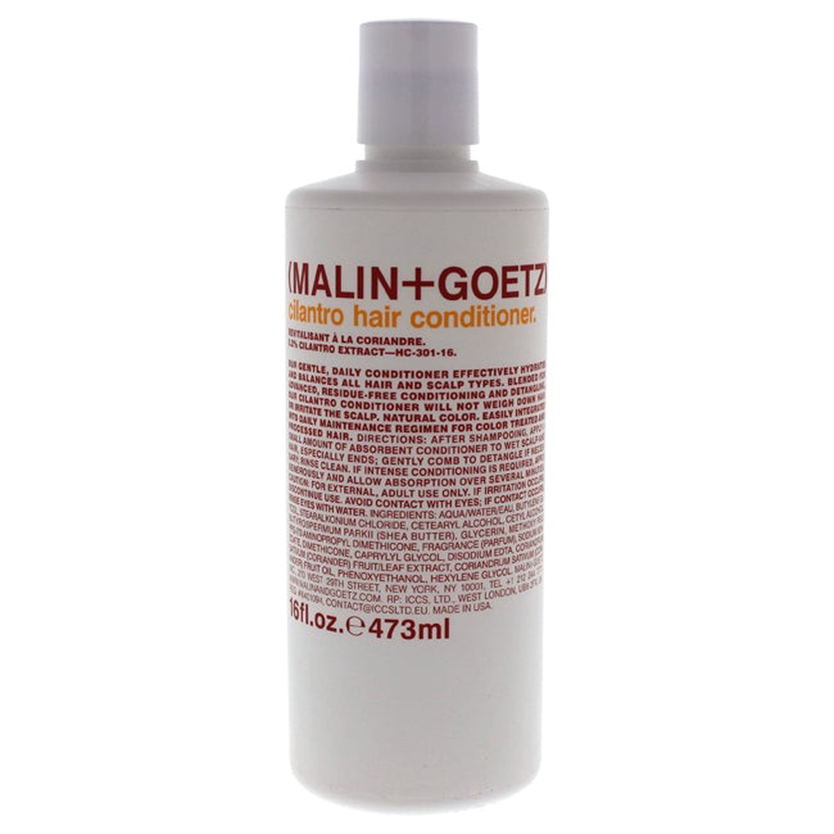 Malin Goetz Cilantro Hair Conditioner by Malin Goetz for Unisex – 16 oz Conditioner