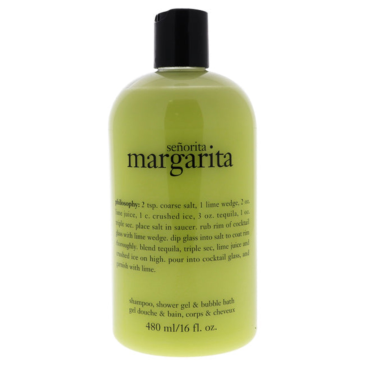 Philosophy Senorita Margarita by Philosophy for Unisex – 16 oz Shampoo Shower Gel and Bubble Bath