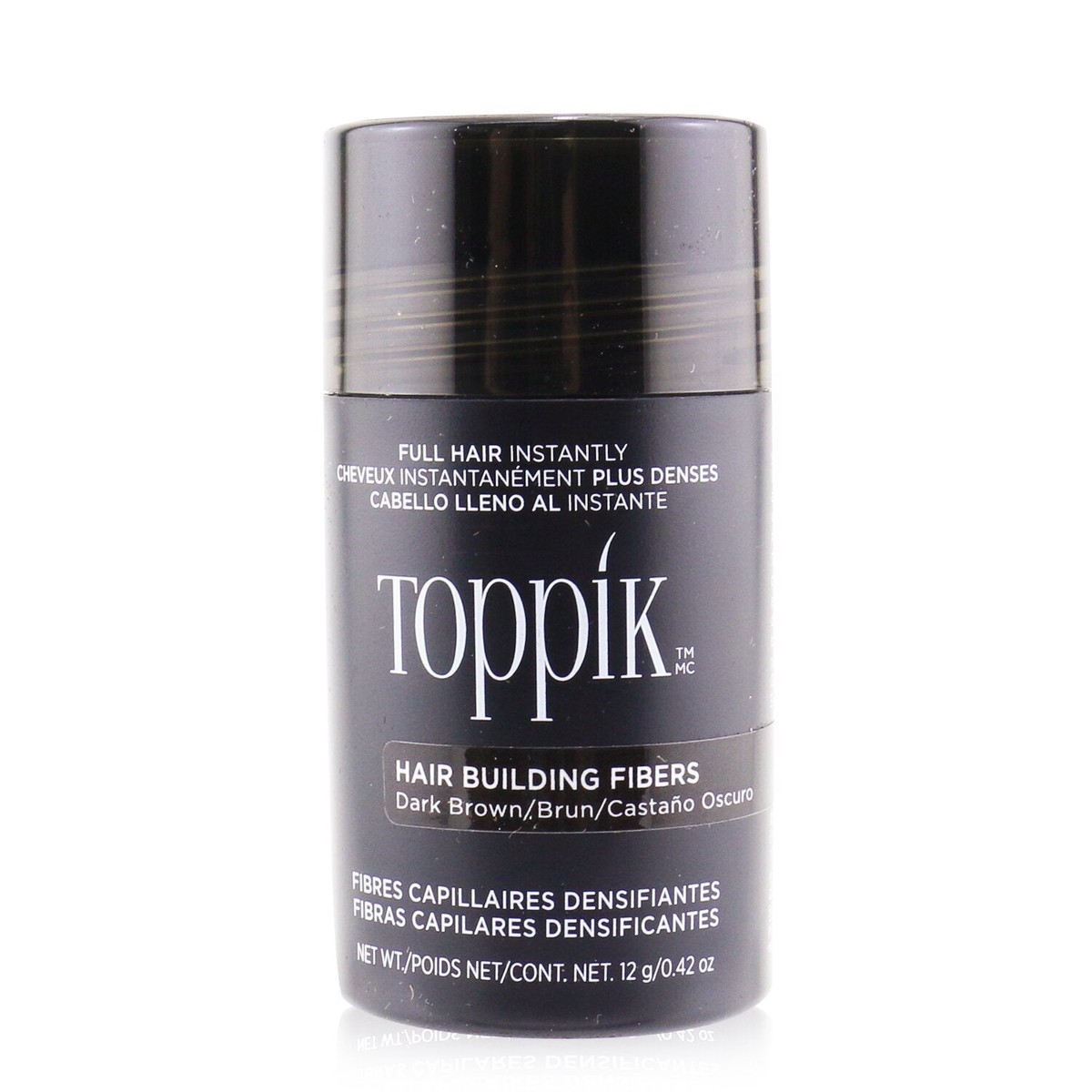 Toppik Hair Building Fibers – Dark Brown 12g042oz