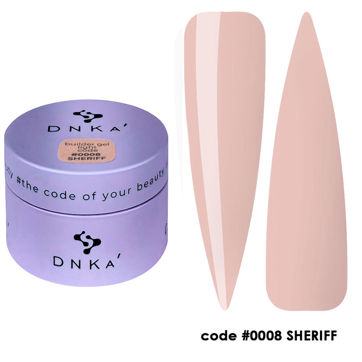 0008 Sheriff DNKa Builder Gel Light – 30ml