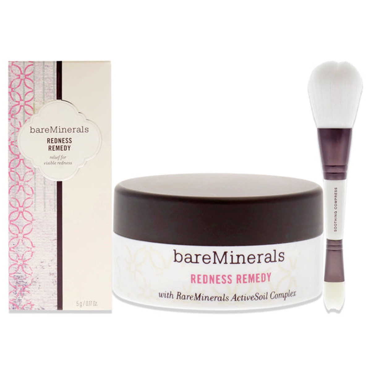 BareMinerals Redness Remedy by bareMinerals for Women – 017 oz Cream
