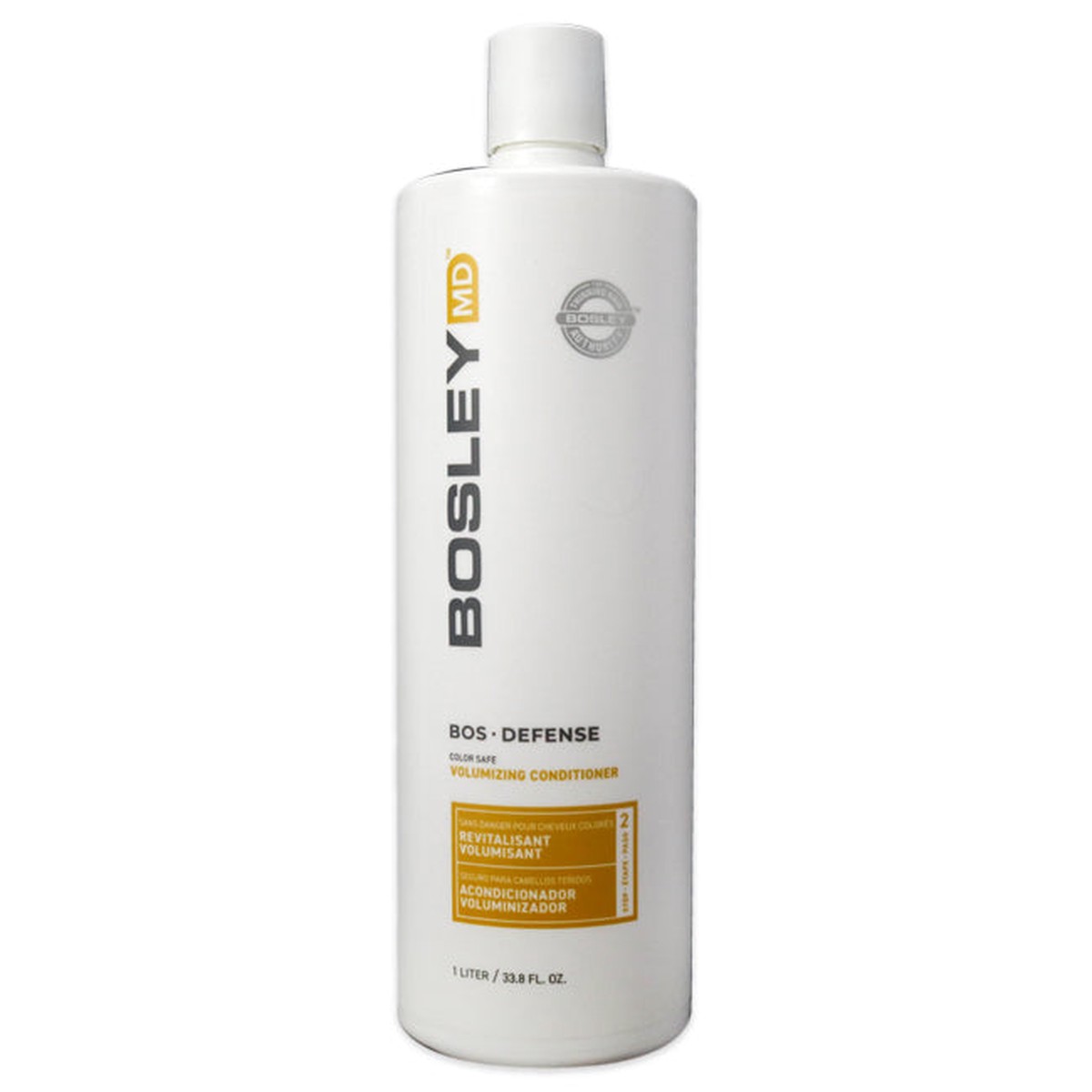 Bosley Bos-Defense Volumizing Conditioner for Color-Safe by Bosley for Unisex – 338 oz Conditioner