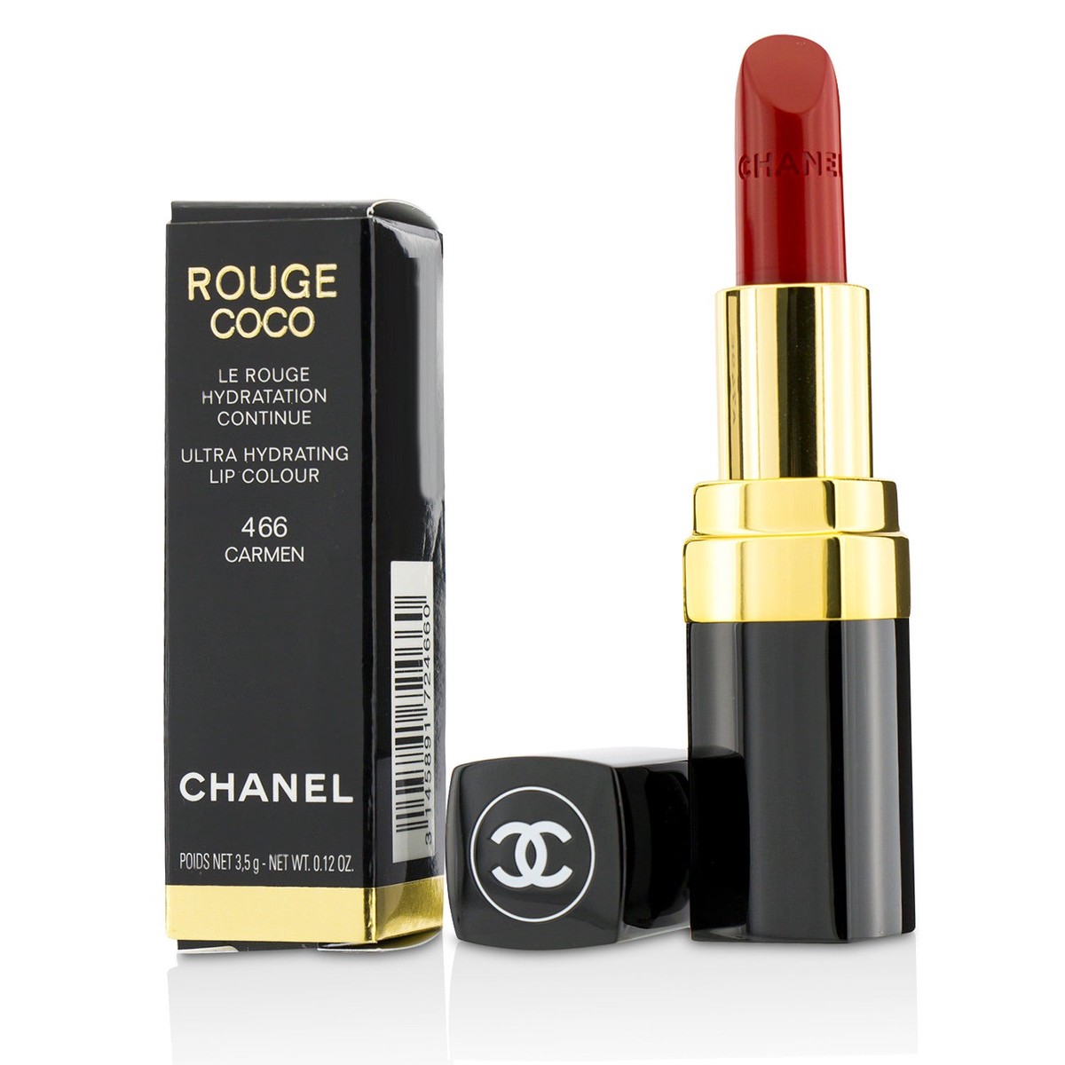 Chanel Rouge Coco Ultra Hydrating Lip Colour – 466 Carmen 35g012oz