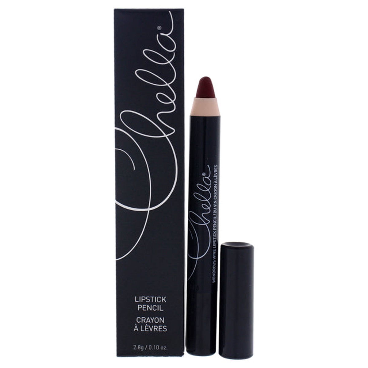 Chella Lipstick Pencil – Wondrous Wine by Chella for Women – 01 oz Lipstick