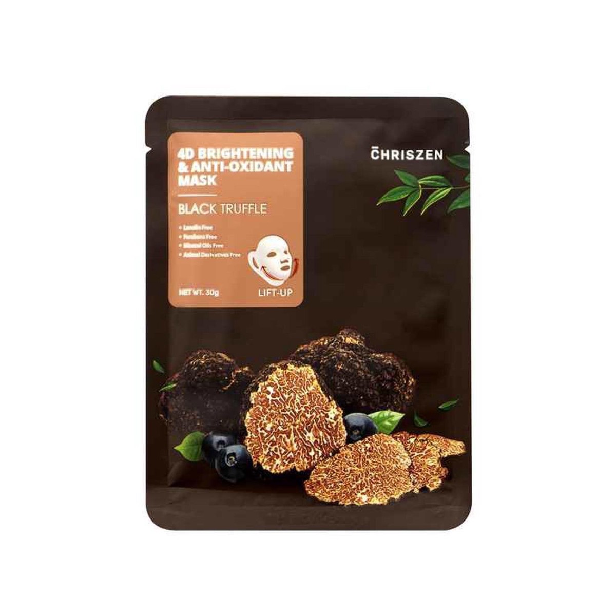 Chriszen 4D Black Truffle Brightening Anti-Oxidant Mask 30g 30g