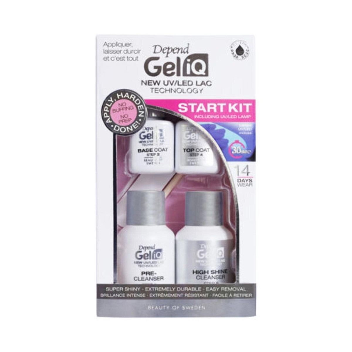 DEPEND COSMETIC Gel iQ UVLED Lamp Start Kit 2900 Fixed Size