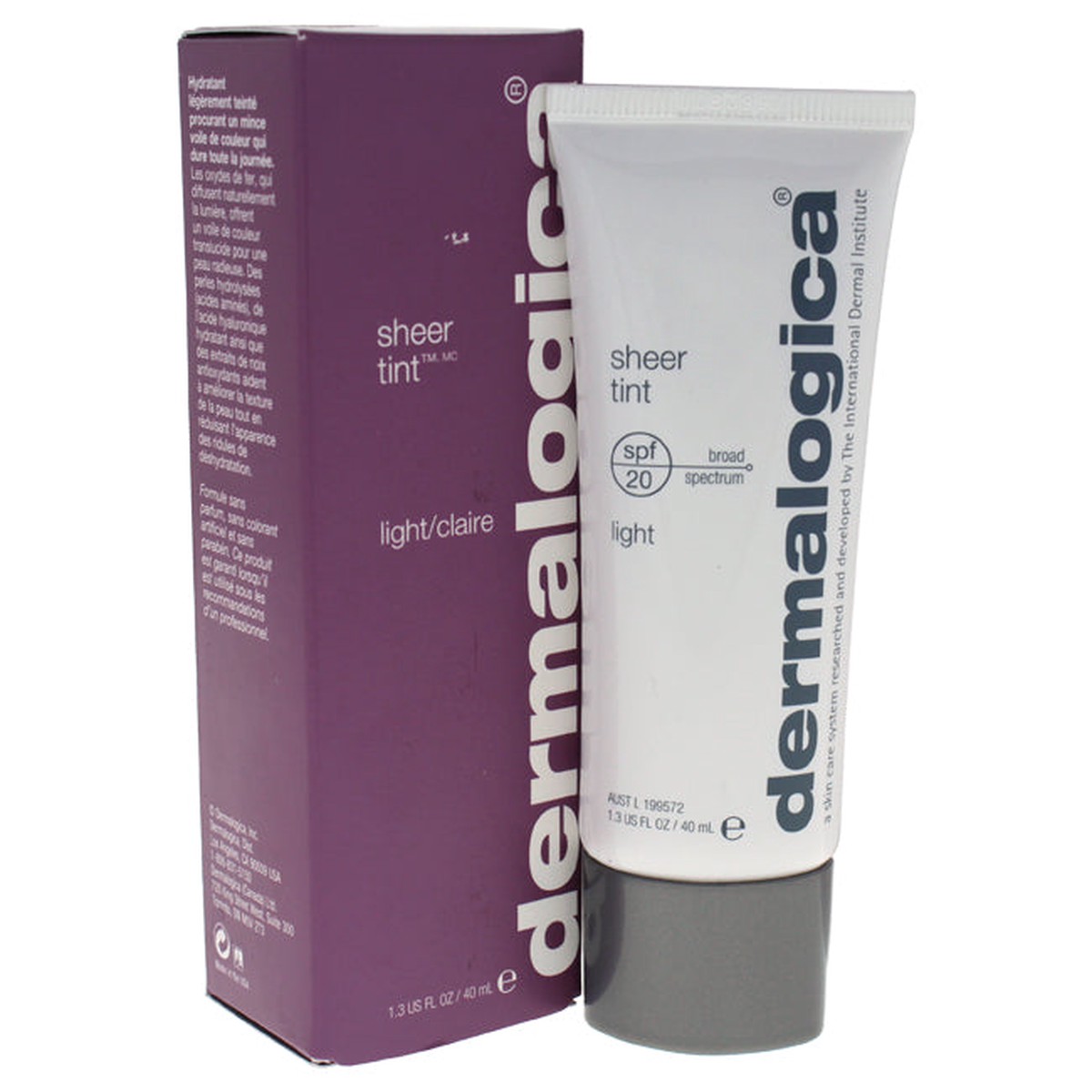 Dermalogica Sheer Tint Moisturizer SPF 20 – Light by Dermalogica for Unisex – 13 oz Moisturizer