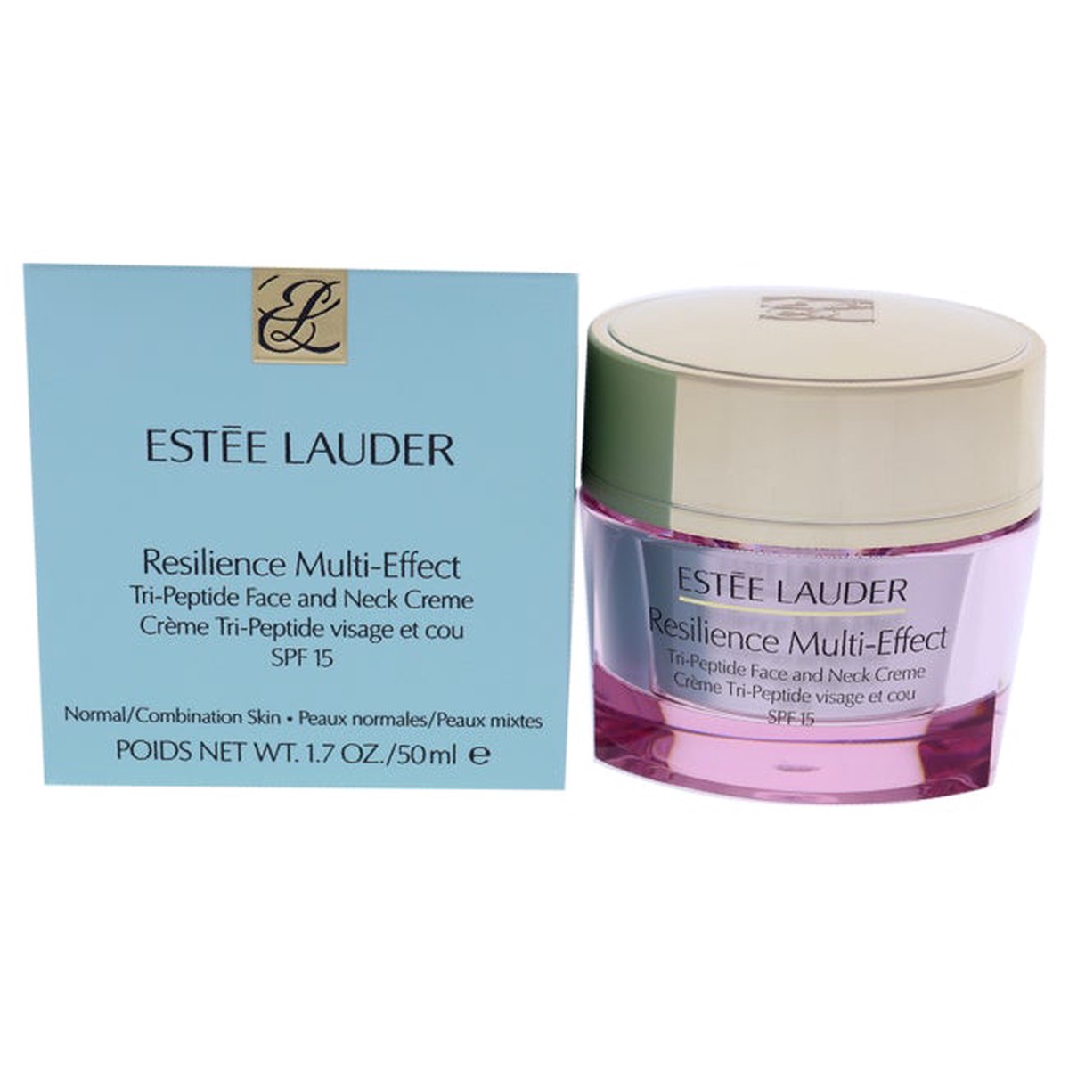Estee Lauder Resilience Multi-Effect Creme SPF 15 – Normal-Combination Skin by Estee Lauder for Unisex – 17 oz Cream