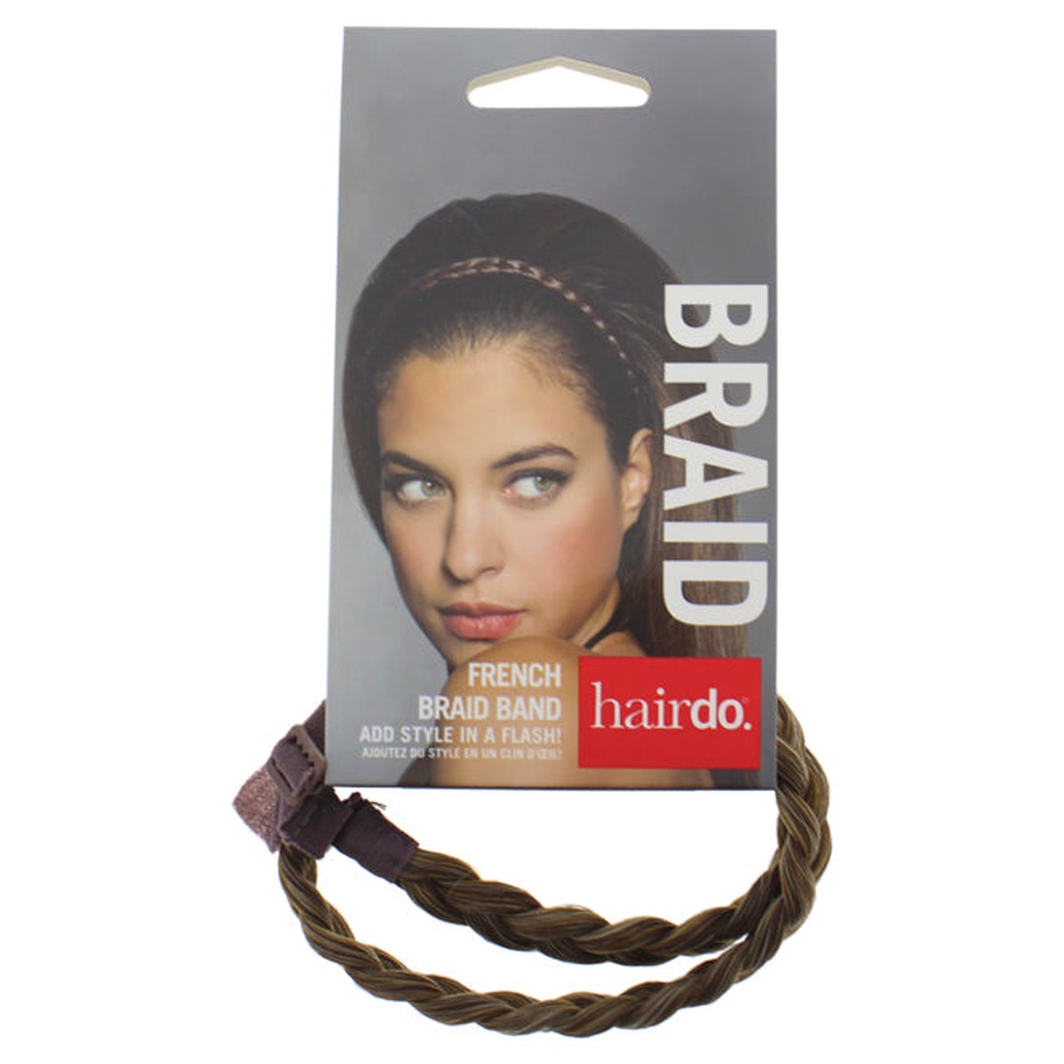 Hairdo French Braid Band – R1416T Buttered Toast by Hairdo for Women – 1 Pc Hair Band