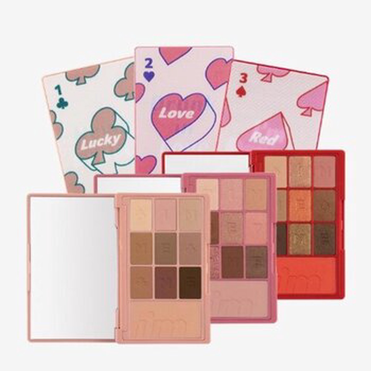 IM MEME IM Hidden Card Palette 3 palettes are availableeyeshadowblushparty look 1pc10 colours in 1 002 Love Card –