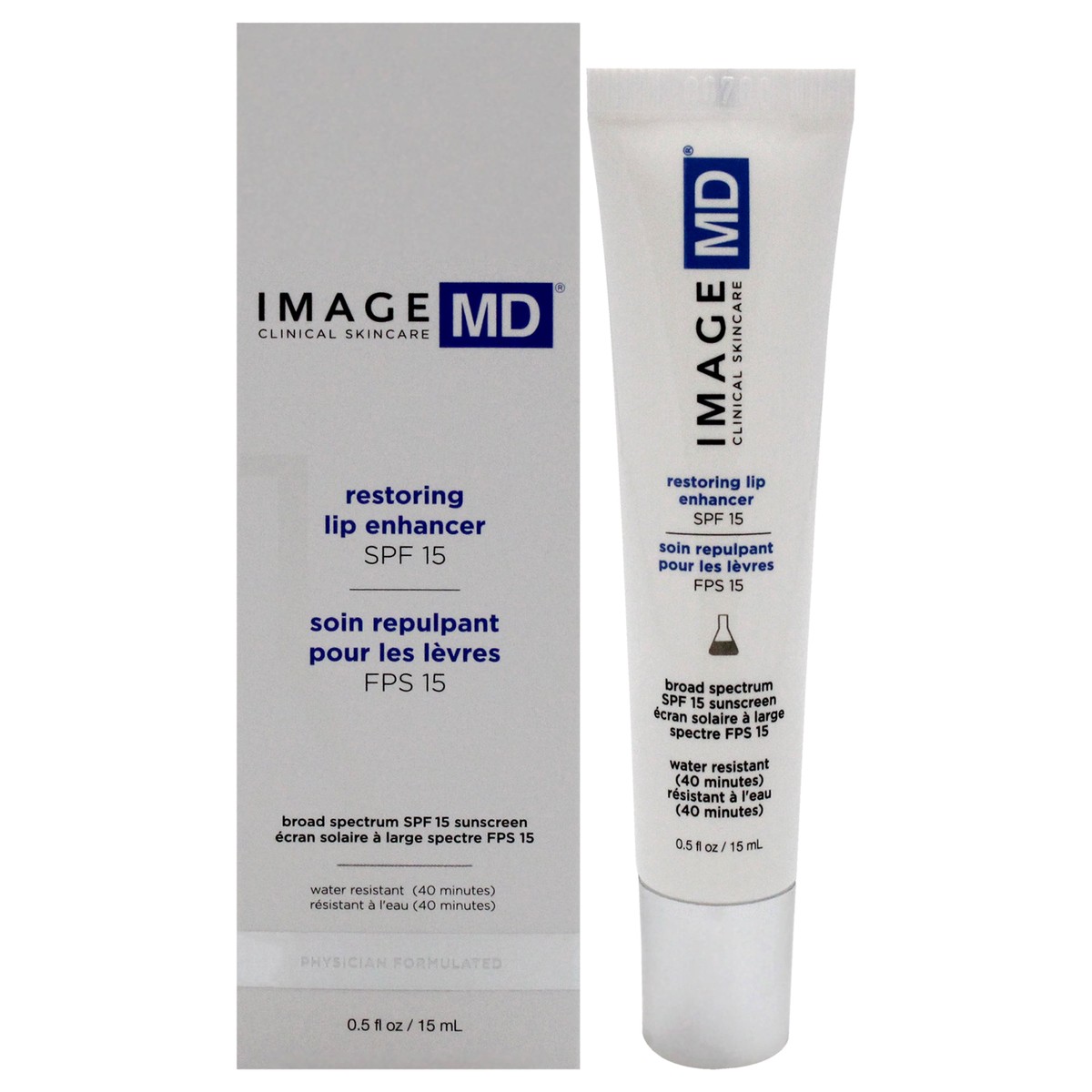 Image MD Restoring Lip Enhancer SPF 15 by Image for Women – 05 oz Treatment