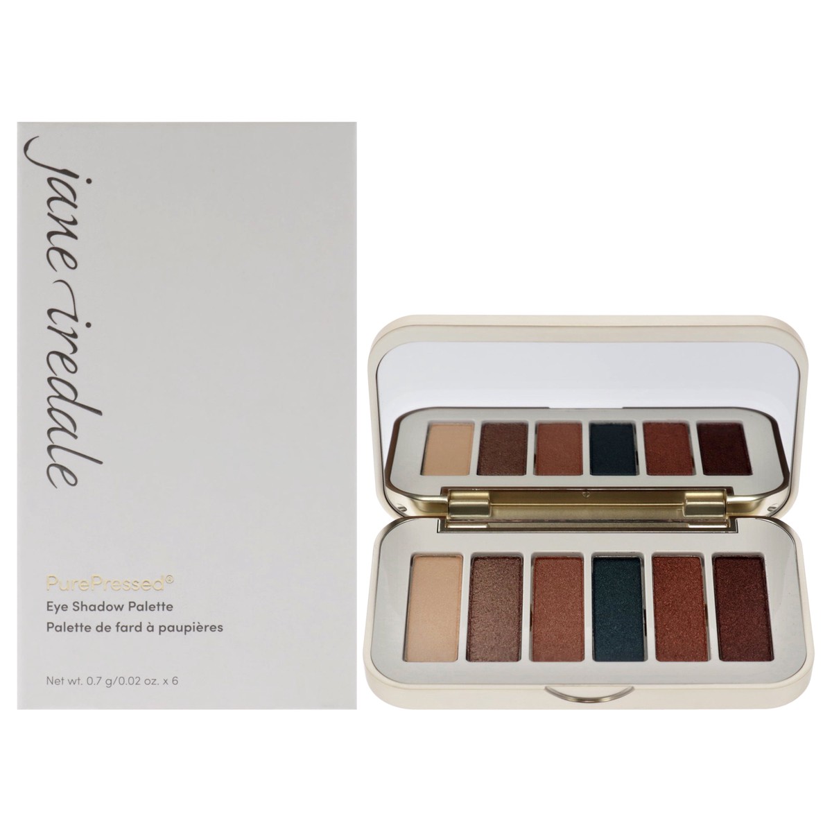 Jane Iredale PurePressed Eye Shadow Palette – Solar Flare by Jane Iredale for Women – 012 oz Eye Shadow