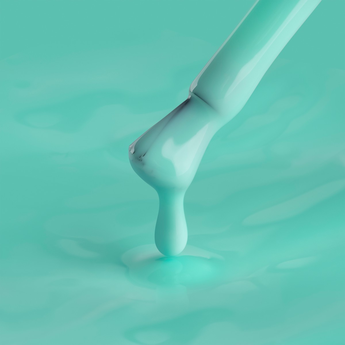 KODI Color Rubber Base Gel Mint 7 ml