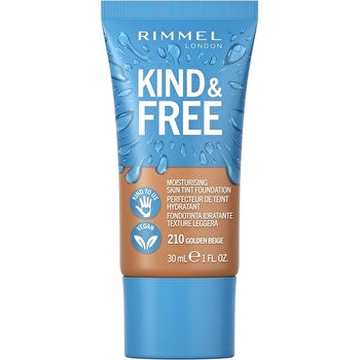 Rimmel KF Skin Tint 201 Classic Beige 30ml