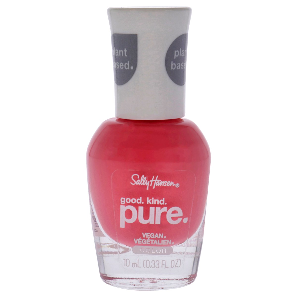 Sally Hansen Good Kind Pure Vegan – 270 Coral Calm by Sally Hansen for Women – 033 oz Nail Polish