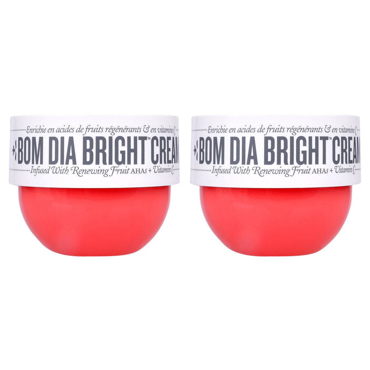 Sol de Janeiro Bom Dia Bright Cream by Sol de Janeiro for Unisex – 25 oz Body Cream – Pack of 2
