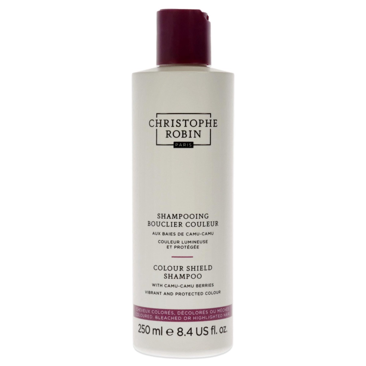 Christophe Robin Colour Shield Shampoo With Camu-Camu Berries by Christophe Robin for Unisex – 84 oz Shampoo