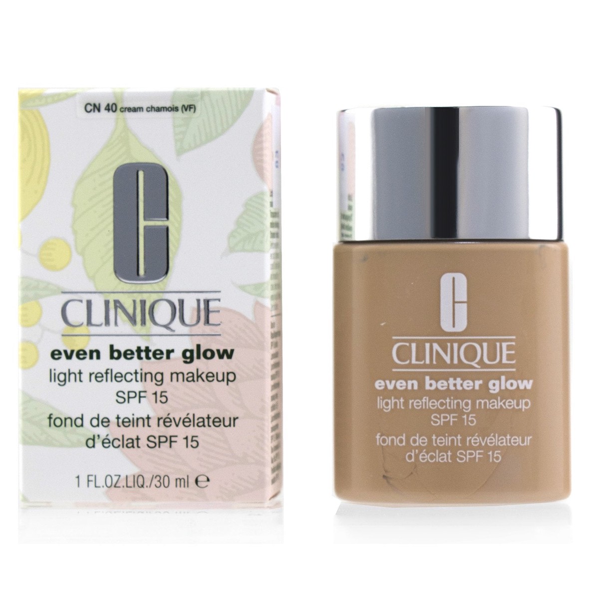 Clinique Even Better Glow Light Reflecting Makeup SPF 15 – CN 40 Cream Chamois 30ml1oz