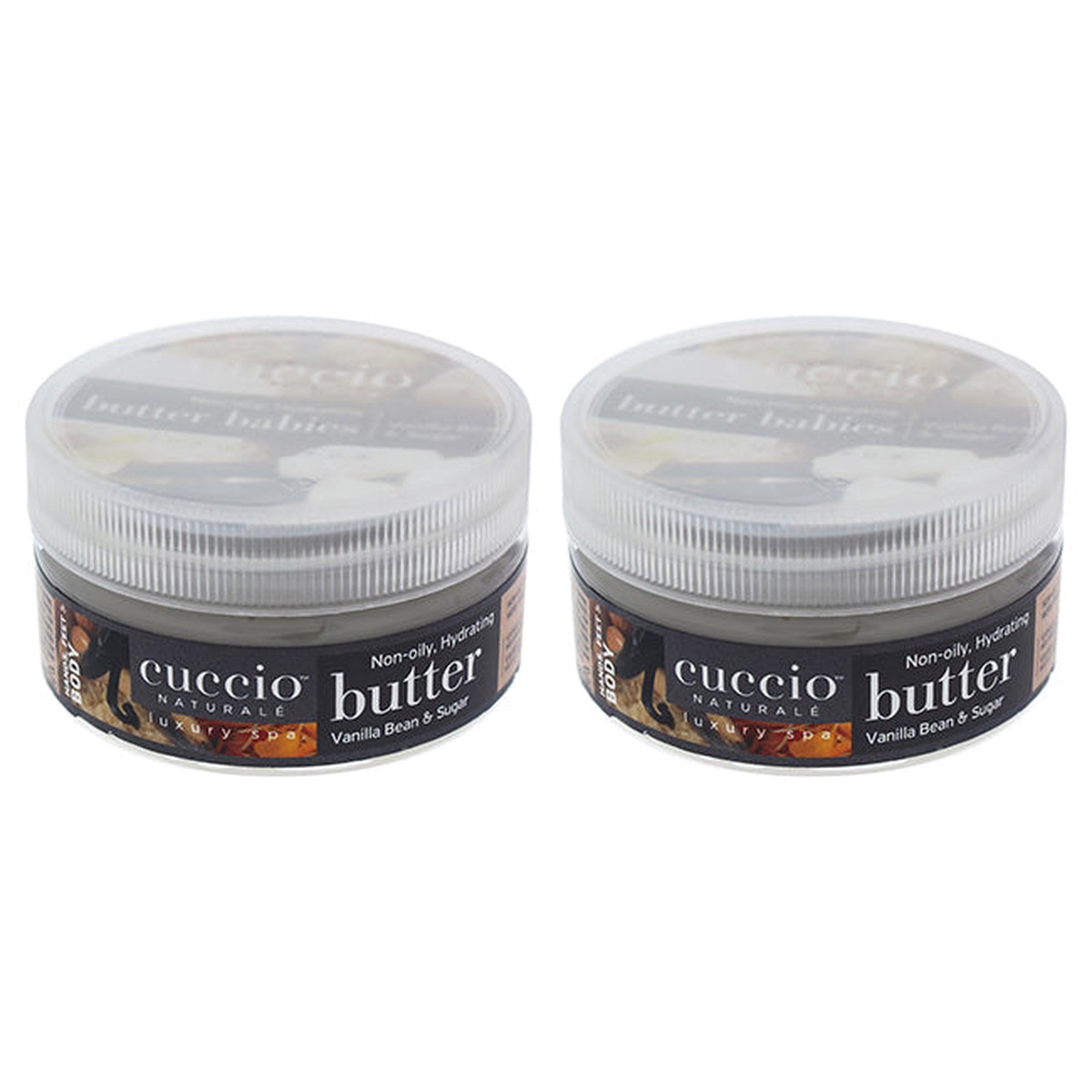 Cuccio Butter Babies – Vanilla Beans and Sugar by Cuccio for Unisex – 15 oz Body Lotion – Pack of 2