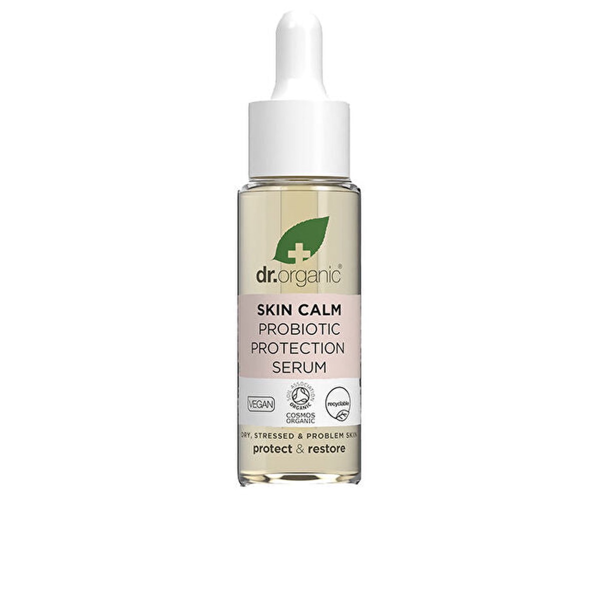 Dr Organic Skin Calm Probiotic Protective Serum 30ml