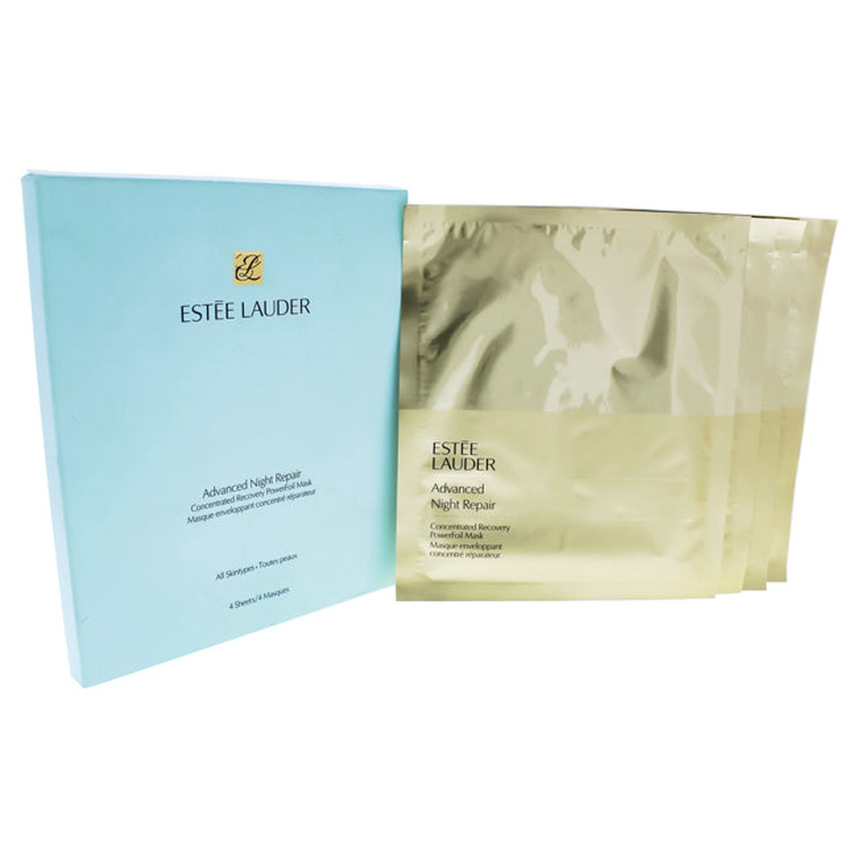 Estee Lauder Advanced Night Repair Concentrated Recovery PowerFoil Mask by Estee lauder for Women – 4 Pc Mask