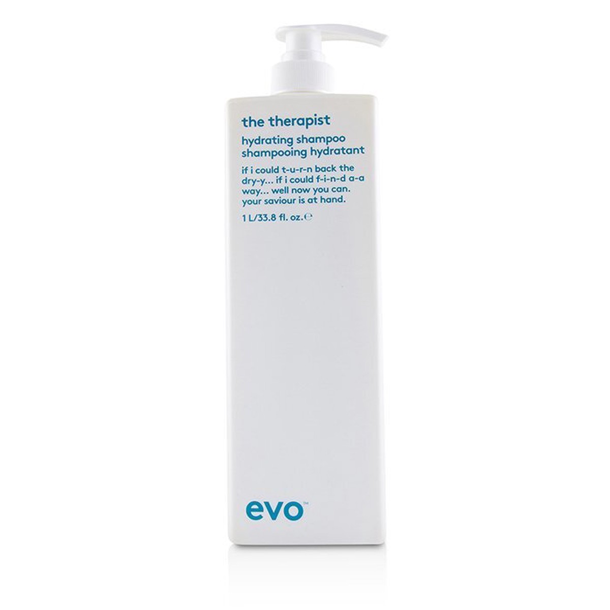 Evo The Therapist Hydrating Shampoo 1000ml338oz