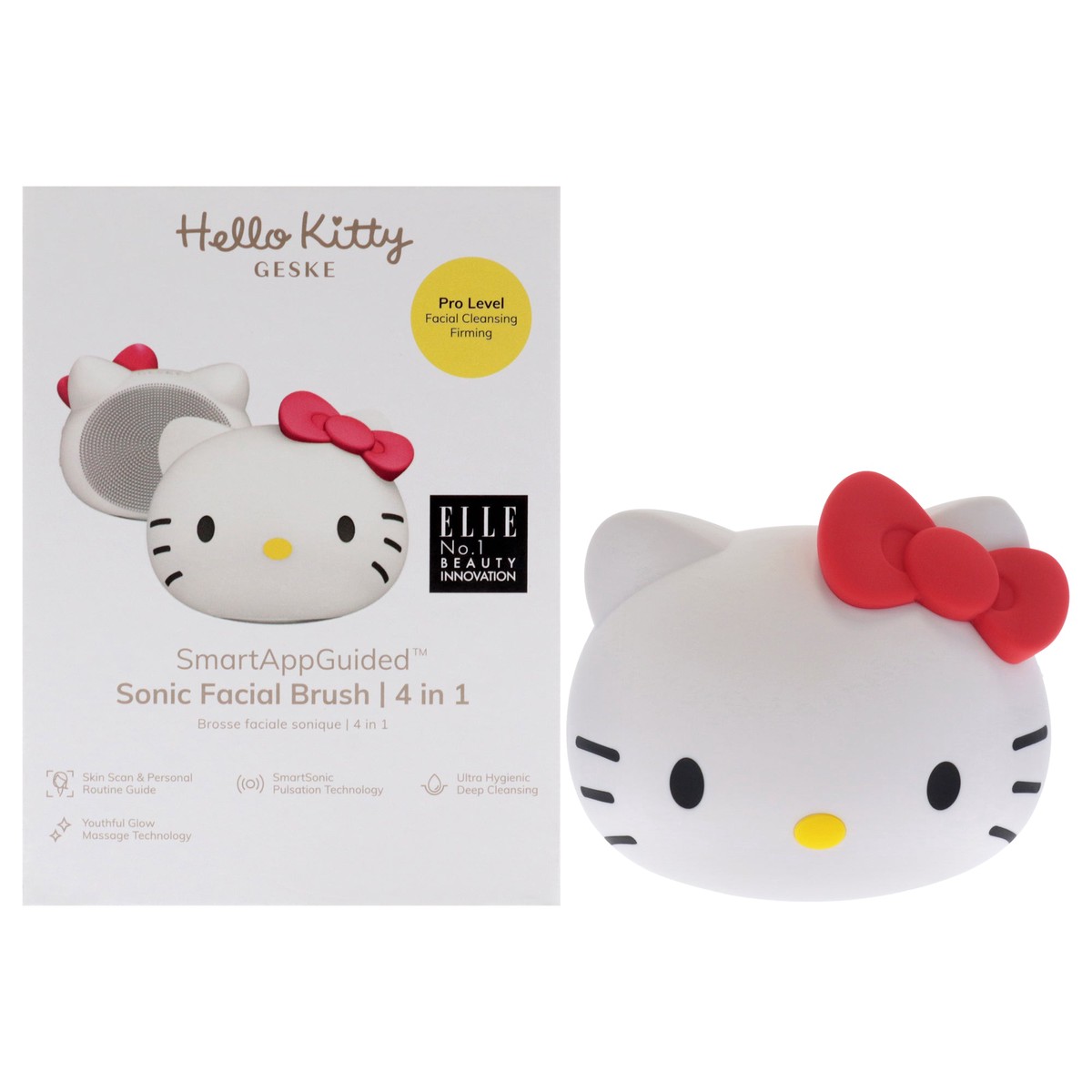 Geske Hello Kitty Sonic Facial Brush 4 in 1 – Starlight by Geske for Women – 1 Pc Brush