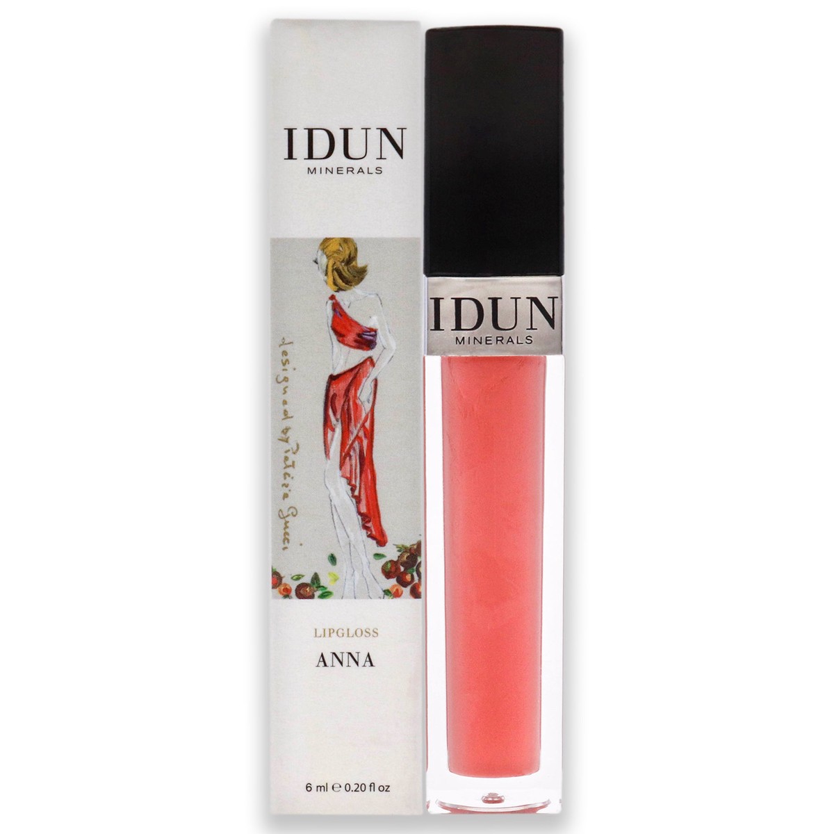 Idun Minerals Lipgloss – 013 Anna by Idun Minerals for Women – 02 oz Lip Gloss