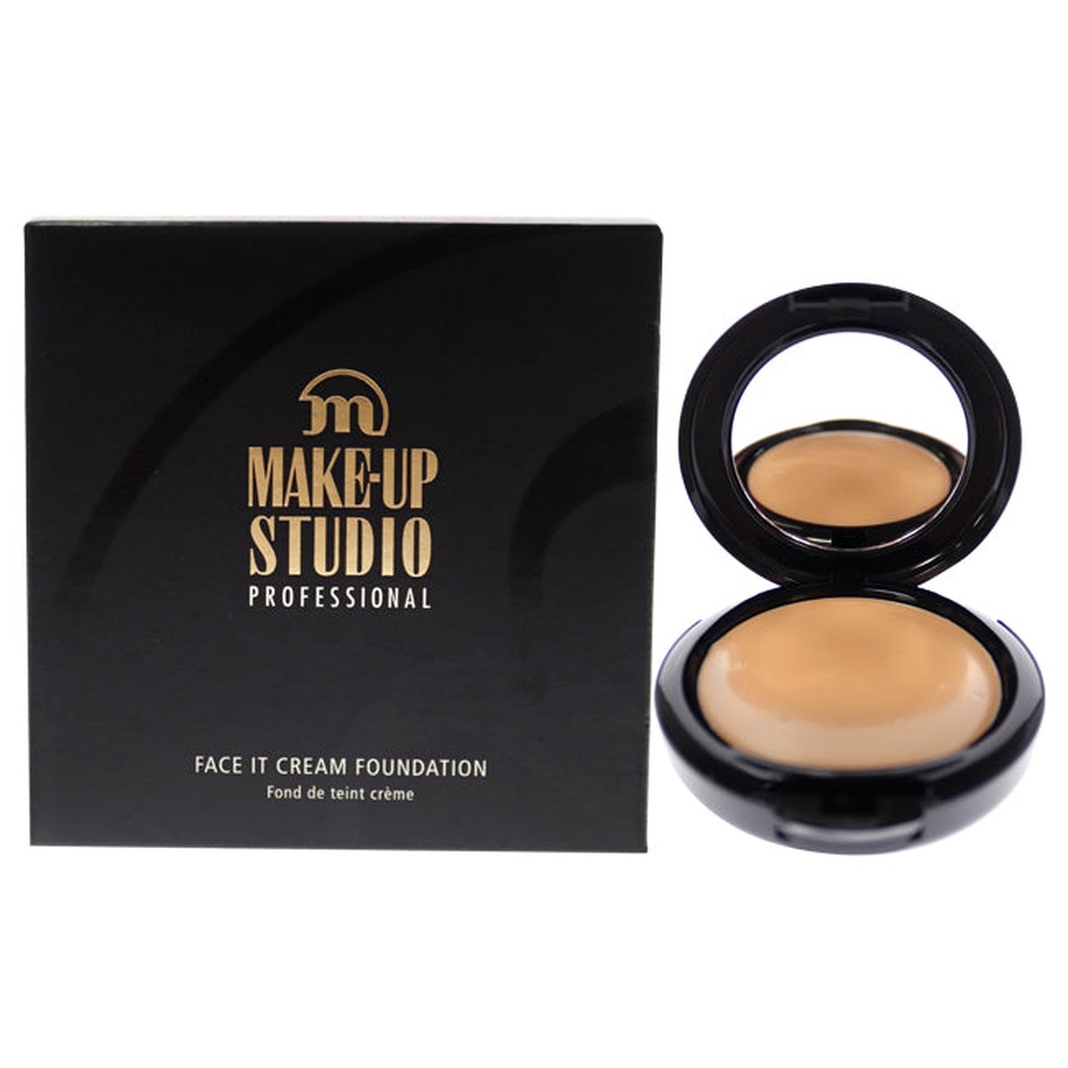 Make-Up Studio Face It Cream Foundation – WB3 Natural Beige by Make-Up Studio for Women – 027 oz Foundation
