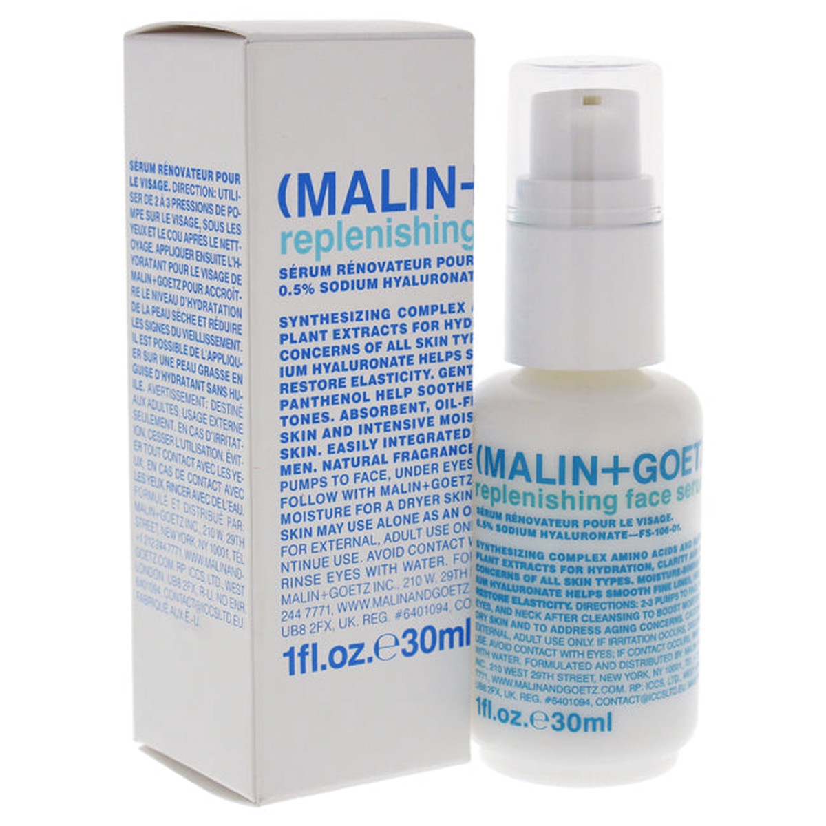 Malin Goetz Replenishing Face Serum by Malin Goetz for Women – 1 oz Serum