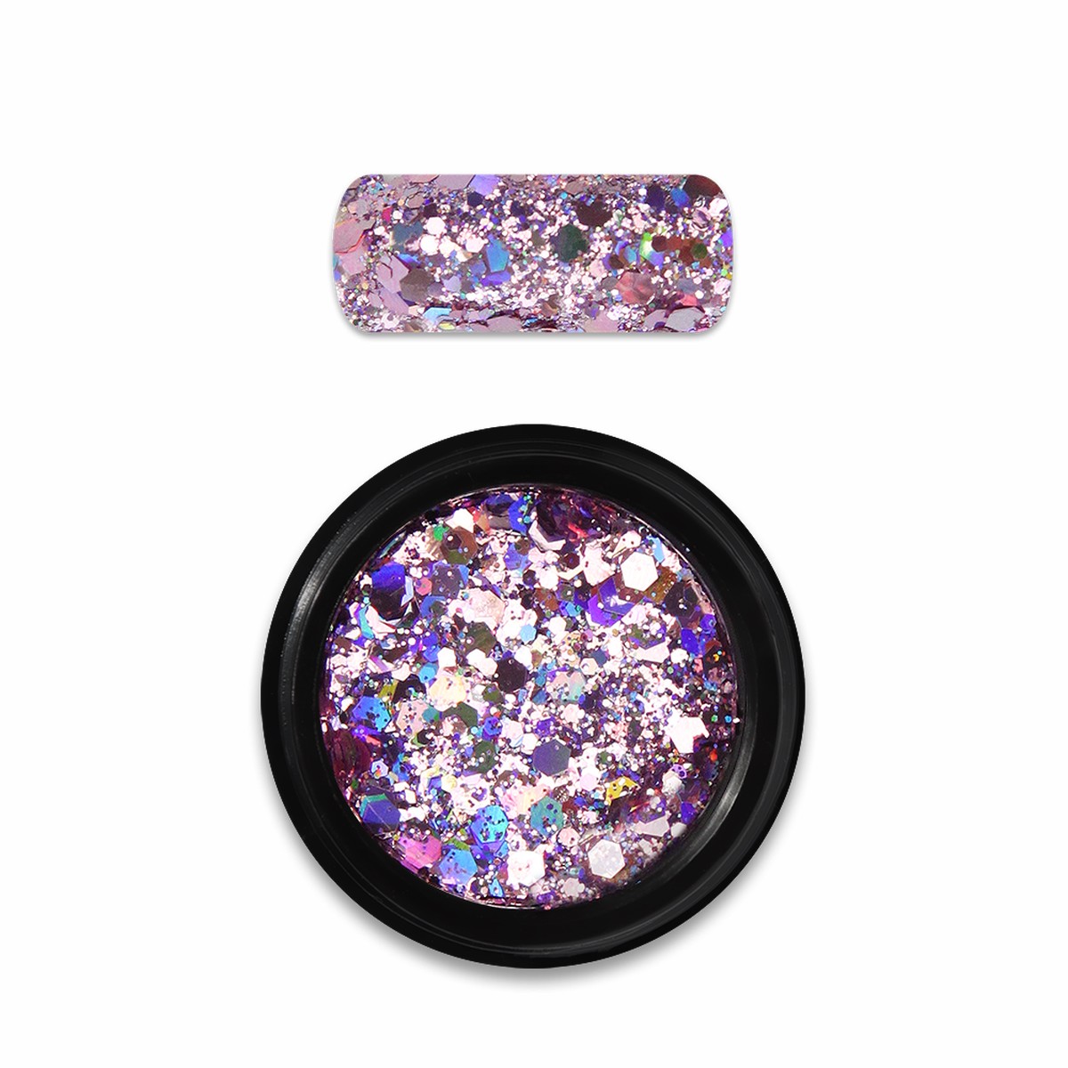 Moyra glitters for design Holo Glitter Mix No03 Rose