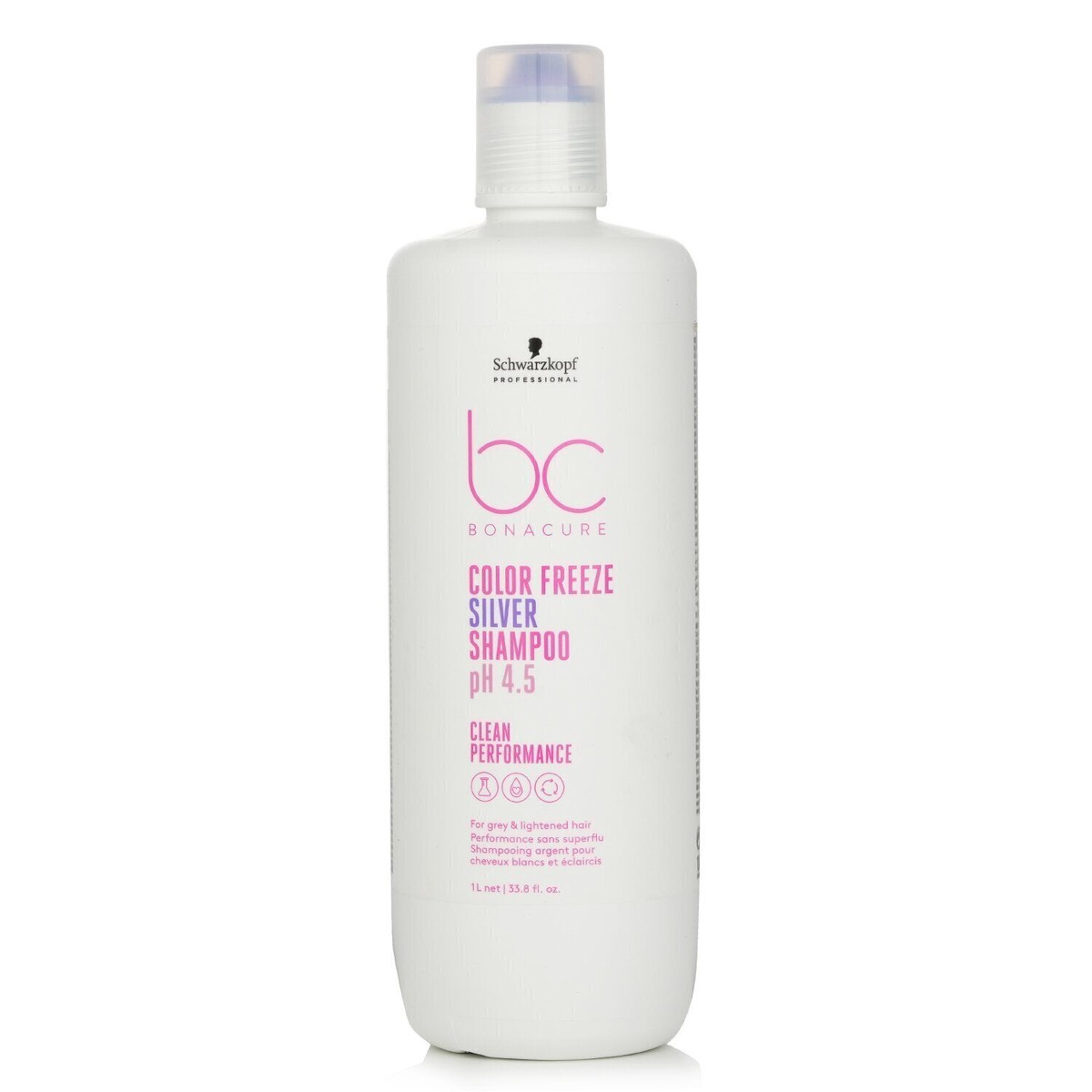 Schwarzkopf BC Bonacure pH 45 Color Freeze Silver Shampoo (For Grey Lightened Hair) (Exp Date 30 Nov 2025) 1000ml338oz