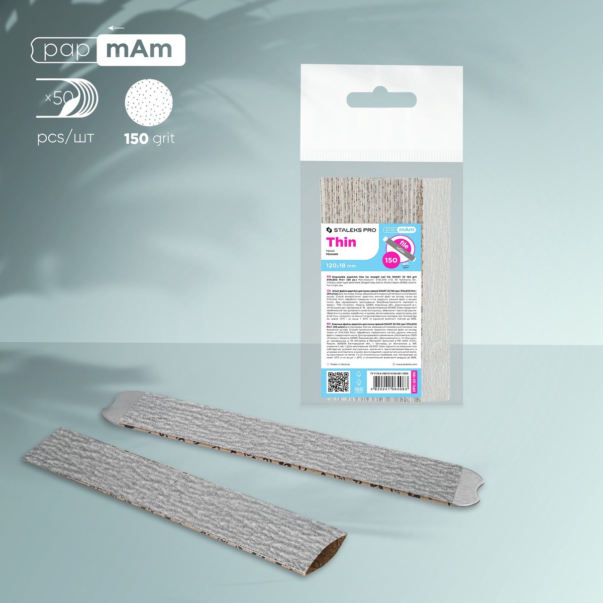 STALEKS SMART Papmam refile files 50pcs 150grDFC-22-150