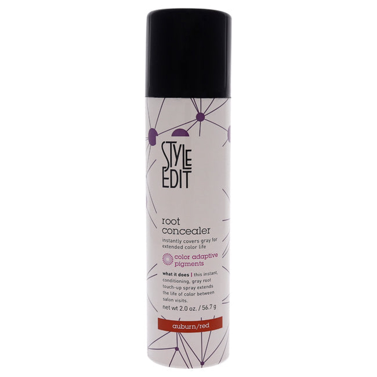 Style Edit Root Concealer Touch Up Spray – Auburn by Style Edit for Unisex – 2 oz Hair Color