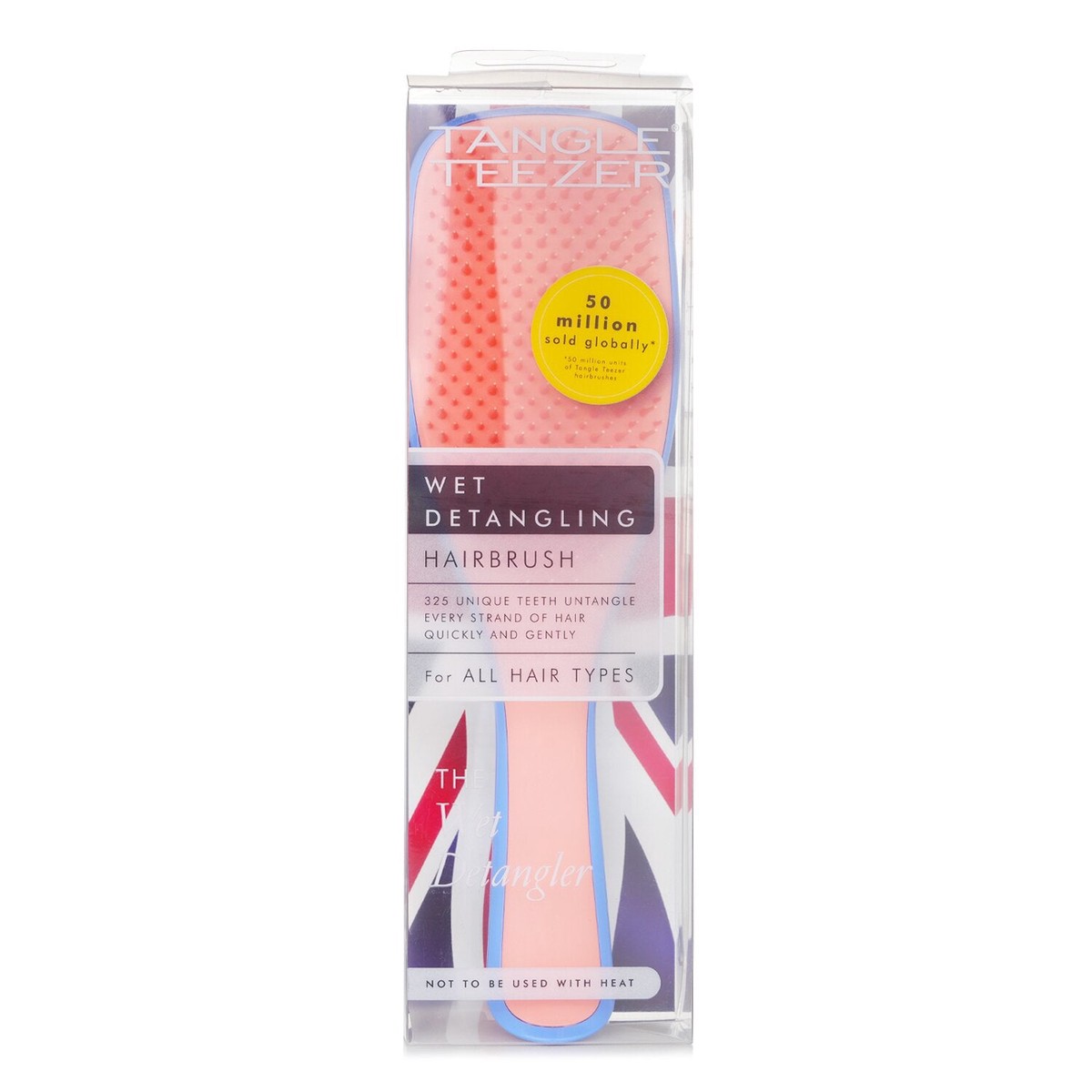 Tangle Teezer The Wet Detangling Fine Fragile Hair Brush – Apricot Blaze 1pc